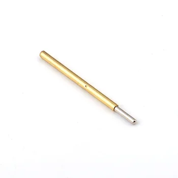 100GAB/Iepak P160-J1 Maza, Apaļa Galvas Pavasara Testu Pin Ārējais Diametrs 1.36 mm Garums 24.5 mm PCB Pogo Pin