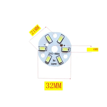 10PCS 3W 5730 White LED Diode SMD Izcelt Lampu Panelis LED Valde