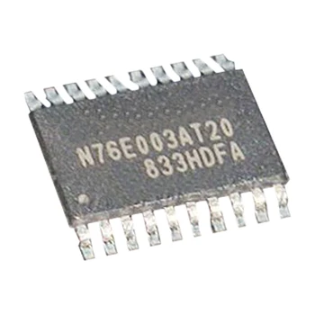 10pcs/daudz 100% New N76E003AT20 N76E003 TSSOP20 Chipset