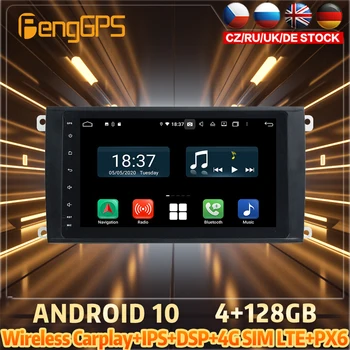 128G Android10 PX6 DSP, Par PORSCHE Cayenne, 2006 Car DVD GPS Navigācijas Auto Radio Stereo Video Daudzfunkciju CarPlay HeadUnit
