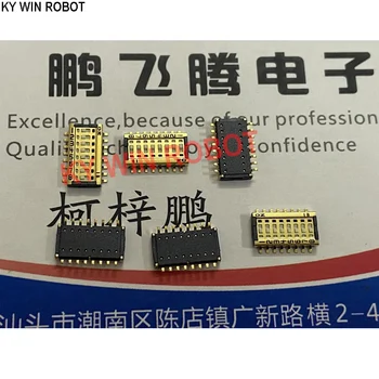 1GB Japāna miniatūras plānas ķermeņa skalu, kodu slēdzis CV-08TB plāksteris 8P taustiņu tipa pārslēgtos 1.27 mm