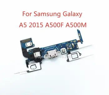 1gb Micro USB PCB Uzlādes Lādētājs Doka Ports mini Connector Flex Cable Samsung Galaxy A5 (līdz 2015. gadam) A500F A500M plates