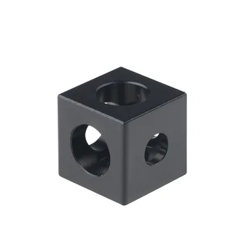1gb Openbuilds V-slots trīs Stūra Cube Stūra Prizma Savienotājs Regulējamu Riteņa Kronšteins 3D Printera Daļas