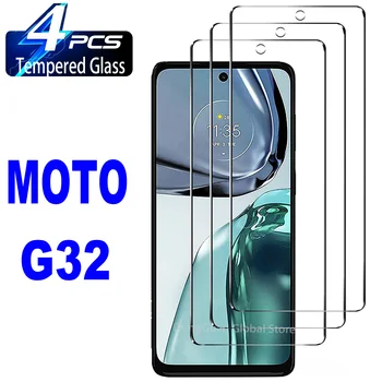 2/4gab Rūdīta Stikla Motorola Moto G32 Ekrāna Aizsargs, Stiklu Plēves