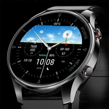 2022. gadā Jaunas Gaisa Sūknis Watchband 100% Precīzi Uzraudzības Sirdsdarbības Ātrums, asinsspiediens Veselības Smartwatch Vīriešiem IP68 Ūdensnecaurlaidīga Smartwatch