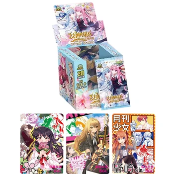 2023 Jauns Anime Dieviete Stāsts Kolekcija Kartes Pastiprinātājs Spēli Kaste Ap Reti PRIEKŠSĒDĒTĀJA SR PSR Kartes Rotaļlietas Ģimenes Bērniem Dāvanas