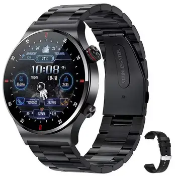 2023 Jaunu Bluetooth Zvanu Smart skatīties Vīrieši ar skārienekrānu Sports fitness watch Bluetooth ir Piemērots Android, ios Smart skatīties