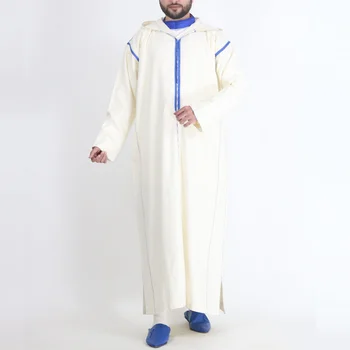 2023 Jaunu Musulmaņu Ilgi Kapuci Etniskā Kleita Vīriešu Drēbes Arābu Apģērbu Pakistānas Musulmaņu Tērpu Kleitas
