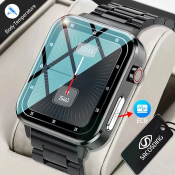 2023 Jaunu Smart Skatīties Vīrieši EKG+PPG sirdsdarbība Ķermeņa Temperatūra Sieviešu Smartwatch Fitnesa Tracker Sporta Skatīties Vīrieši Xiaomi Huawei