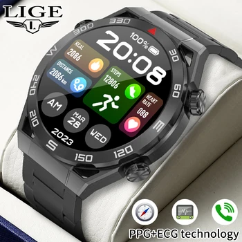2023 Smartwatch ar GPS Kustības Trajektoriju Ierakstīšanas un Kompasa Vīriešiem EKG PPG Smart Skatīties I68 Ūdensizturīgs NFC Digitālie Pulksteņi