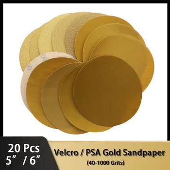 20pcs Zelta Smilšpapīrs - Premium - 5