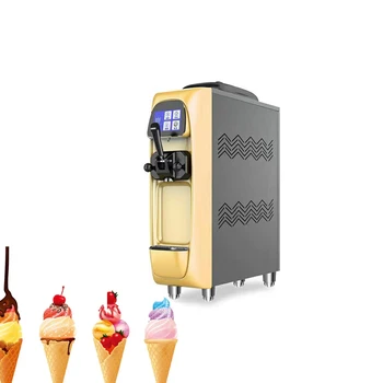 220V Elektriskā saldējuma Mašīna, Sadzīves Virtuves Mini Desktop Tirdzniecības