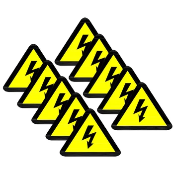 25 Gab Logo, Uzlīmes, Elektriskie Brīdinājums Bīstamības Elektrisko Paneli Etiķeti, Ir Bīstama Žogu Zīme