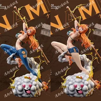 25cm Anime Viens Gabals Attēls SV Popmax Nami Salmu Cepure Grupas GK PVC Kolekcionējamus Modelis Rotaļlietas Statuja Rotas, Lelles, Rotas, Dāvanas
