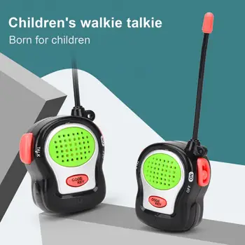 2gab Interaktīvās Bērniem, Domofons Rotaļlietas Premium Tekstūra Bezvadu Mini Walkie iekšējos tālruņus radioraidītāji un uztvērēji Rotaļlietas Izglītības Cosplay Spēle Rīki