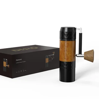 30g portatīvie mini manuāla kafijas pupiņu dzirnaviņas CNC 7asix Regulējams Conica Burr Dzirnavas Pilienu Kafijas un Espresso