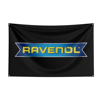 3x5 Ravenol Karoga Poliestera Iespiesti Naftas Banner Dekors