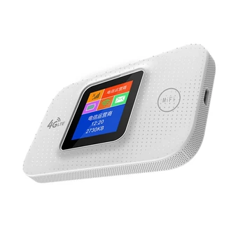 4G SIM Karti, Wifi Maršrutētāju Krāsu LCD Displeju, Lte, Wifi, Modem MIFI Kabatas Hotspot Iebūvēts Akumulators