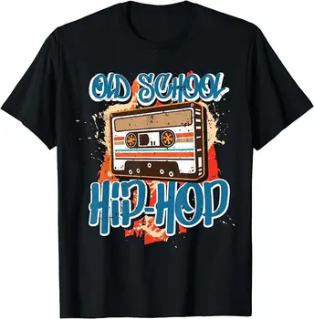 50. Mūzikas Gadadienu Hip Hop Dzimšanas dienu Vintage Retro T-Krekls