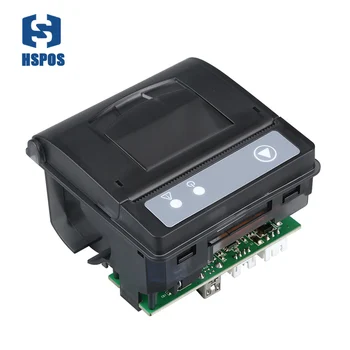 58mm siltuma panelis biļešu printeri TTL un USB interfeiss iegulto drukāšanas mašīna atbalstu, auto iekārtas, drukas 12V QR23