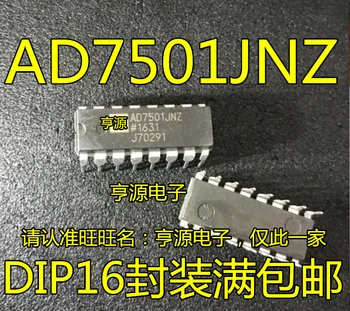 5gab oriģinālu jaunu AD7501 AD7501JN AD7501JNZ DIP-16 8-kanālu analogā signālā chip