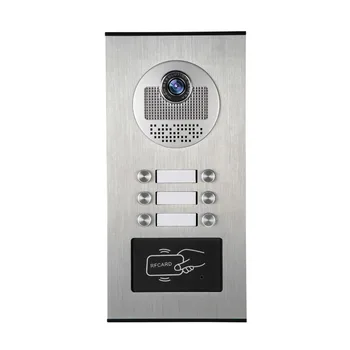 700TVL CMOS Kamera 6 Galvenās Vadu Video Durvju Tālrunis Āra Kameras
