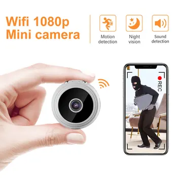 A9 Modernizētas Tips 1080P HD Mini Bezvadu WIFI IP Kameras DVR Kustības detektors Nakts Redzamības Skaņas Atklāšanas Home Security