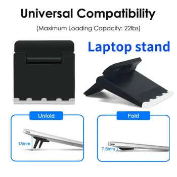 Alumīnija Sakausējuma Klēpjdatoru Stāv Notebook Stand Tablete Turētāji Piezīmju Datoru Turētājs Macbook Air, Pro Turētājs Planšetdatoru Aksesuāri