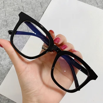 Anti Zilā Gaisma Datoru Brilles Sievietēm, Dekoratīvie Stikli Pārredzamu Brilles Optisko Briļļu Lunette Oculos De Grau Feminino