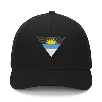 Antigvas un Barbudas Karogs, Izšūšana, Cepuru Vīriešu Sieviešu Sporta Beisbola Cepure Elpojošs Acs Vasaras Cepures Pasūtījuma Izgatavotas Cepures Logo