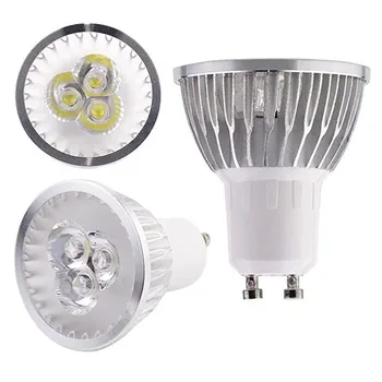 Augstas jaudas GU10 CREE E27 LED spuldzes 220V 110V 9W 12W 15W LED Prožektoru gaismā, Spuldzes Lampas silts balts griestu spot light bezmaksas piegāde