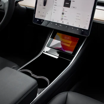 Auto Mobilo Telefonu, Planšetdatoru Turētājs Noteiktā Bāzes Piederumi Ipad Mini4/5 Automašīnas Turētājs Tesla Model 3 Y Ir 2021. Piederumi Auto Interjera