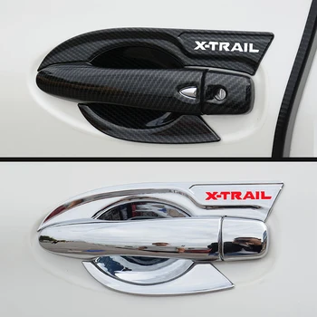 auto stils Chrome Roktura vāciņu, ārpus ārējo durvju kausa bļodā piederumi liešanas apdare Priekš Nissan X-Trail X Trail T32 2014~2021