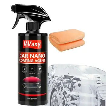 Auto Vasks Polijas Spray Polimēru Krāsas Pārklājums Detalizēti Aizsardzības Automašīnas Salona Tīrīšana Ātra Mētelis Auto Nano Maintainance Par Auto