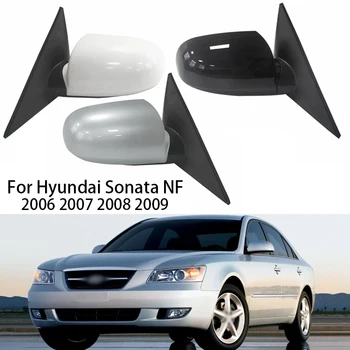 Auto ārējo Atpakaļskata Spoguļu Montāža Hyundai Sonata NF 2005 2006 Auto sānskata Spoguļi Atpakaļgaitā Atpakaļ Autostāvvieta Spogulis Assy