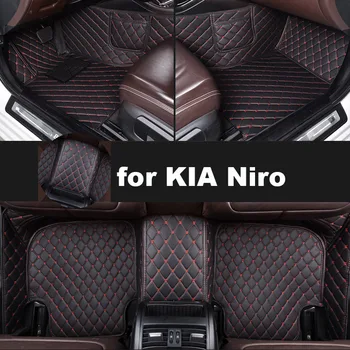 Autohome Automašīnas Grīdas Paklāji KIA Niro 2017-2020 Gadu Modernizētas Versija Kāju Coche Aksesuāri, Paklāji