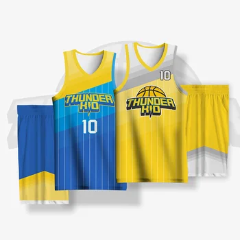 Basketbola Komplekti Vīriešiem Raibs Pasūtījuma Kluba Komandas Nosaukums Skaits Logo Uzdrukāts Svīteri Bikses Quick Dry Sporta Nodarbībām Treniņtērpi