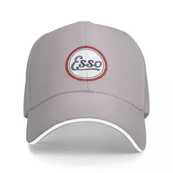 Beisbola cepure Vīriešiem, Sievietēm, RĪKU Joslā Esso Eļļas Vintage Pārgājienu Cepuri Liela Izmēra Cepure Jauna Luksus Golfa Cepuri