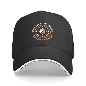 Beisbola Cepure Vīriešiem, Sievietēm Snapback Smieklīgi Orientēšanās Dāvanu Pasaules Okayest Orienteerer Kompass Cepures Luksusa Klp Sieviete Klp