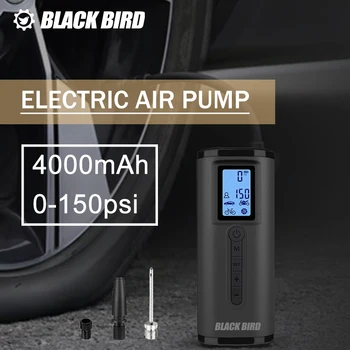 Blackbird Elektrisko Portatīvo Riepu Piepūšanas Auto Gaisa Kompresors, Velosipēdu Uzlādējams Gaisa Sūknis Bike/Balons Velosipēdu Piederumi