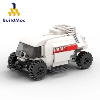 BuildMoc Zaudēja Vietu Charriot Celtniecības Blokus Uzstādīt Jupitered 2 Auto Transportlīdzekļa Ķieģeļi Ideja, Rotaļlietas Bērniem, Dzimšanas dienu, Ziemassvētki, Dāvanu