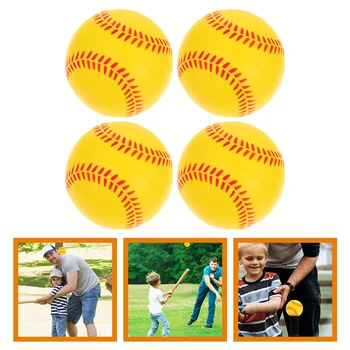 Bumbu Āra Beisbola Bumbiņām Pitching Veselīgs Krāsas Softbola Mazulis Mazulis Toysss Mācību Hitting Konkurences