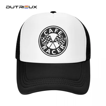 CAFE RACER Modes Zīmola Beisbola cepure Elpojošs Vīrieši Sievietes Vasaras Acs Htas Vāciņi