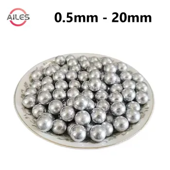 Cietā Alumīnija Bumbiņas 1060 1070 Tīra Alumīnija 0.5 mm 1mm 2mm 3mm 4mm 10mm 17mm 18mm 19mm 20mm Augstas Kvalitātes Gluda Alumīnija Borti