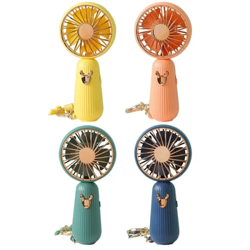 Creactive Karikatūra Cute Maz Aļņu Rokas Pārnēsājamie USB Uzlādes Mazo Ventilatoru, Āra Keychain, Mini Ventilators Sievietēm, Vīriešiem, Jaunas Dropship