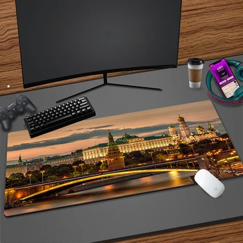 Datoru Piederumi Maskavā, Krievijā Gaming Mouse Pad Anti-skid Piederumi Playmat HD Galda Aizsargs, Mīksts 500*1000 peles paliktnis Mat