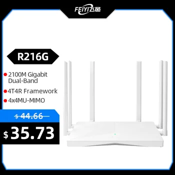 FEIYI AC2100 Wifi Router Dual Band Gigabit 2.4 G 5.0 GHz 2034Mbps Bezvadu Maršrutētāju Signāla Pastiprinātājs Wifi Repeater Mājas Internets