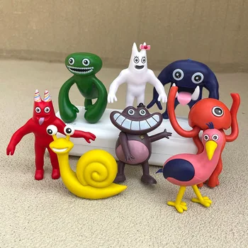 Garten no Banban Rīcības Attēls Rotaļlietas PVC Spēle Modeli Lelles Animācijas Apkārtējo Bērnu Dzimšanas dienas Dāvanas