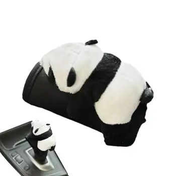 Gudrs Panda Automašīnu Pārnesumu Pārslēgšanas Slēdzis Vāciņu Anti Slip Transportlīdzekļa Pārslēdzēju Aizsargs Universālā Interjera Rotājumi Transportlīdzekļa Piederumi