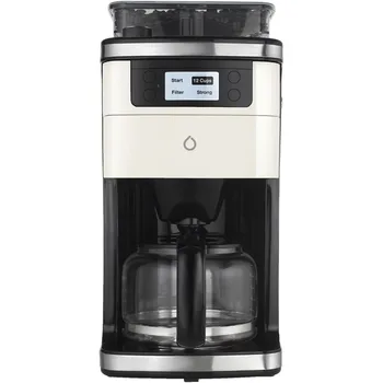 Gudrāki App Elektriskās Kafijas Dzirnaviņas Gudrāki Smart ICoffee Brūvēt Kafijas automāts Ar iebūvētām kafijas Dzirnaviņām Dzirnavas Bezmaksas Piegāde Coffe Mājas